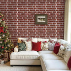 3D Peel and Stick Faux Brick Wall Panels 11.8" x 11.8" 10-Pack, Small - Image 5