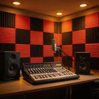 96 Pack Allxinlog Absorb the Echo Acoustic Foam Panel Wedge Studio - Image 5