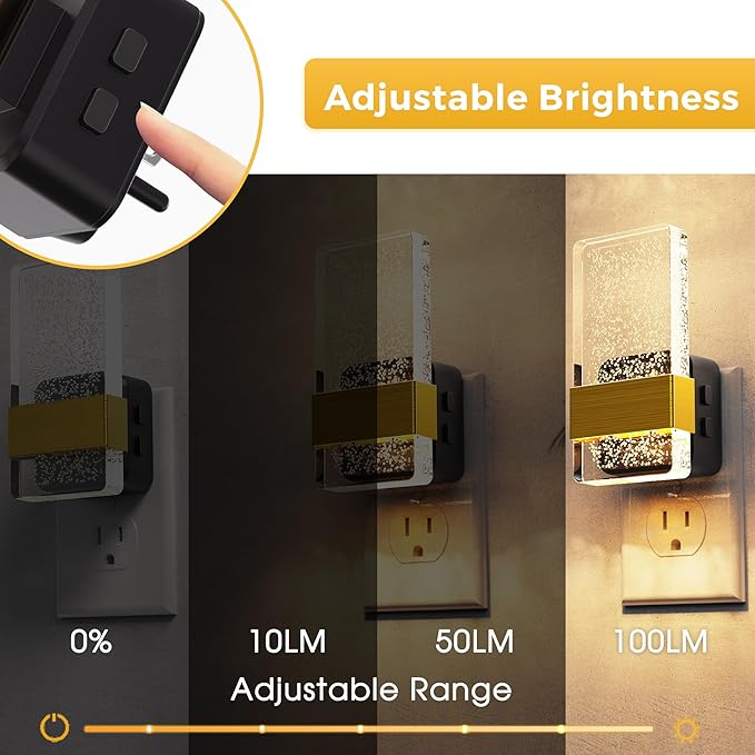 L LOHAS LED Night Light, 2 Pack 3CCT Night Lights Plug Into Wall, - Image 4