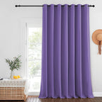 NICETOWN Blackout Curtains for Sliding Glass Door Room Divider Noise Reduce by NICETOWN