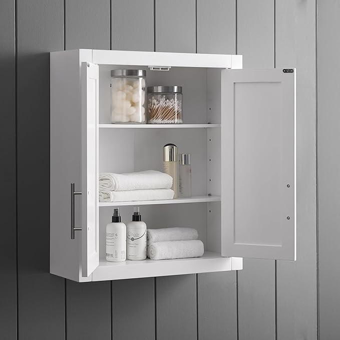 Crosley Furniture Savannah Wall Mounted Bathroom Storage Medicine Cabinet - Image 2