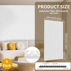 EVERECO 6 Pack Acoustic Panels Dual-Layer Thickened-47.2"x23.6"x0.72" - Image 2