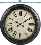 La Crosse Clock 404-2658 23-Inch Maxwell Quartz Wall Clock - Image 4