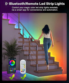 Tenmiro Upgraded Smart IC 100ft LED Lights - Image 4