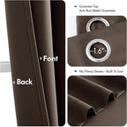 MIULEE Blackout Curtains for Bedroom Living Room 2 Panels, Thermal Insulated - Image 4