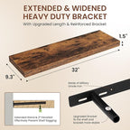 Dreamland 32 Inches Floating Shelves - Image 3