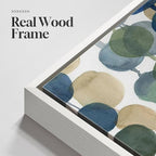Framed Coastal Wall Art for Living Room, Large Modern Watercolor Botanical - Image 6