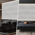 KASARO PU 3D Faux Stone Wall Panels, Cement Texture Accent - Image 8