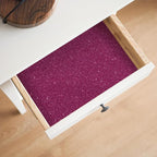 CRE8TIVE Deep Pink Glitter Wallpaper Border 8"x354" Shiny Glitter Wallpaper - Image 2