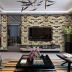 20-Pack 104 Sq.Ft 3D Wall Panels Peel and Stick 3D Faux Brick Wallpaper Peel - Image 2