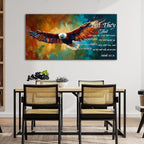 Christian Eagle Wall Art Isaiah 40 31 Poster Bible Verse Wall Decor - Image 4
