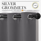 NICETOWN Bedroom Blackout Curtains Panels - Image 3