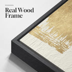 Large Framed Black and White Abstract Wall Art - Image 5
