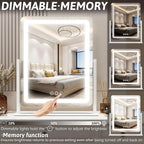 FENNIO Vanity Mirror with Lights 22 Inch- LED Lighted Makeup Mirror, Large - Image 2