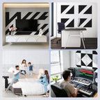 Vieshful 20 Pack Acoustic Panels, Peel & Stick Sound Absorbing Wall Panels - Image 2