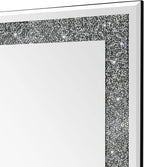 Ruomeng Wall Mirror Rectangular Crystal Crush Diamond Mirror - Image 6