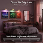 3-Pack Picture Lights for Wall, 13 RGB Color Changing Led Art Display Light - Image 3