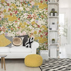 Floral Wallpaper Peel and Stick Boho Wall Paper Removable Waterproof - Image 2