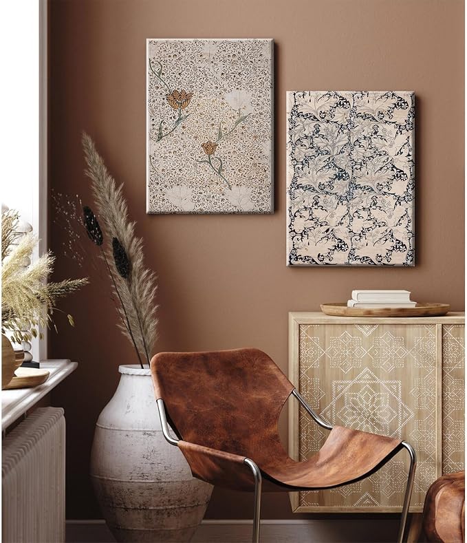 Vintage Botanical Wall Art Prints Set of 2 Antique Sketch Wall Art Decor - Image 5