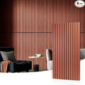 Art3d 4 Pack 47.2 x 23.6in. Wood Slat Acoustic Panels by Art3d
