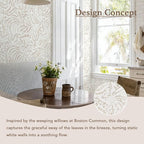 Heroad Peel and Stick Wallpaper Modern Boho Contact Paper Neutral Beige Wall - Image 8