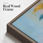 Framed Colorful Coastal Wall Art - Image 5