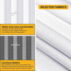 Room Divider Curtain Sets with Flexible Ceiling Track, Privacy Soundproof - Image 9