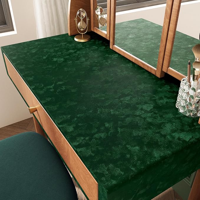 Wallercity Emerald Green Velvet Wallpaper - Image 2