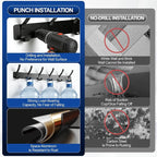 2-Pack Wall Mounted Coat Rack - Image 4