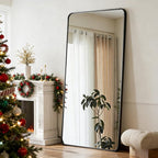 BEAUTYPEAK Black Full Length Mirror, Suitable - Image 8