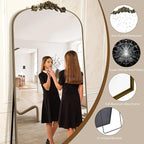 Antok Arched Full Length Mirror, Full Body Mirrors - Image 5