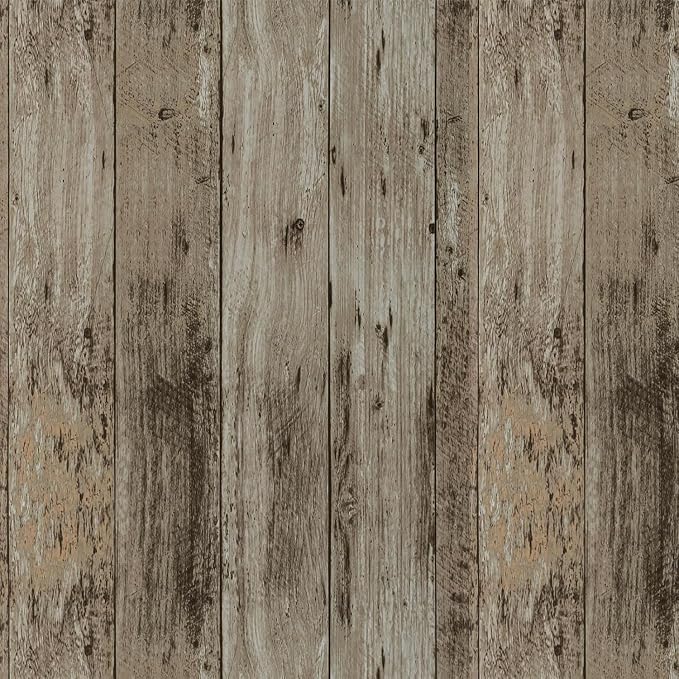 TANONE Wood Contact Paper Kitchen Peel and Stick Wallpaper, Self Adhesive by TANONE