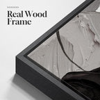 Large Framed Modern Abstract Wall Art - Image 5