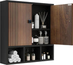 Bathroom Wall Cabinet, Wooden Medicine Cabinet - Image 9
