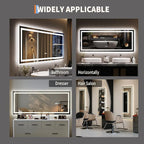 GarveeHome 60x24 LED Bathroom Mirror - Image 8