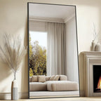 82"X44" Oversized Floor Mirror Full Length, Extra Large Standing Mirror by MirrMuse