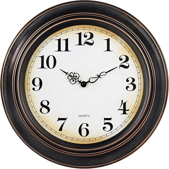 Yoiolclc 18 Inch Retro Large Wall Clock by YoiolclcWallClock