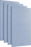 Acoustic Panels, 4 Pack ROOM KIT, Pale Blue by AudioSilk