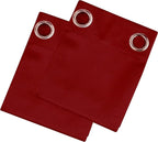LEMOMO Dark Red Thermal Blackout Curtains/52 x 95 Inch/Set of 2 Panels Room - Image 9