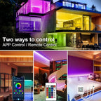 DAYBETTER LED Strip Lights 130 ft, LED Lights Smart App Control Lighting - Image 6
