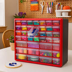 Akro-Mils 44-Drawer Plastic Drawer Storage Cabinet - Image 9