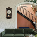 Clockswise Vintage Grandfather-Style Wall Clock - Image 3