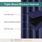BONZER Room Divider Curtain Total Privacy Wall Extra Wide Thermal Insulated - Image 2
