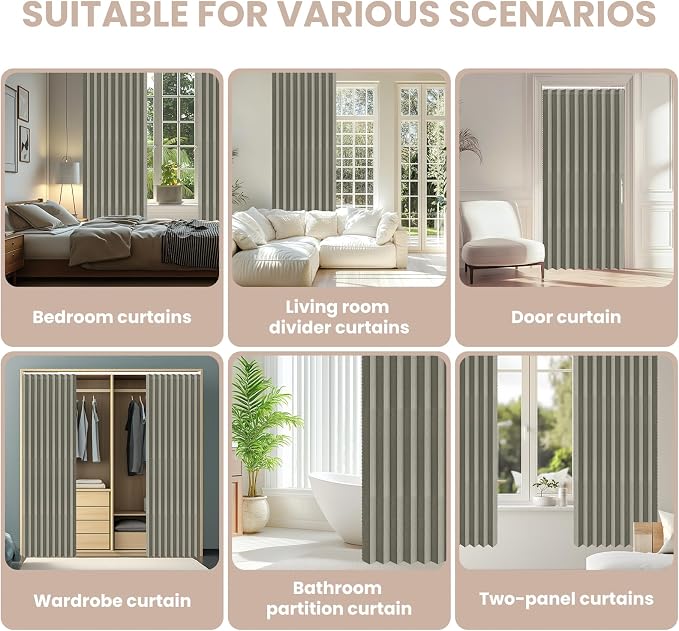 AJAZZ Blackout Accordion Doors - Image 6