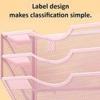 Kuntine.B Wall File Organizer Office Hanging Magazine Holder Wall File Organizer - Image 5