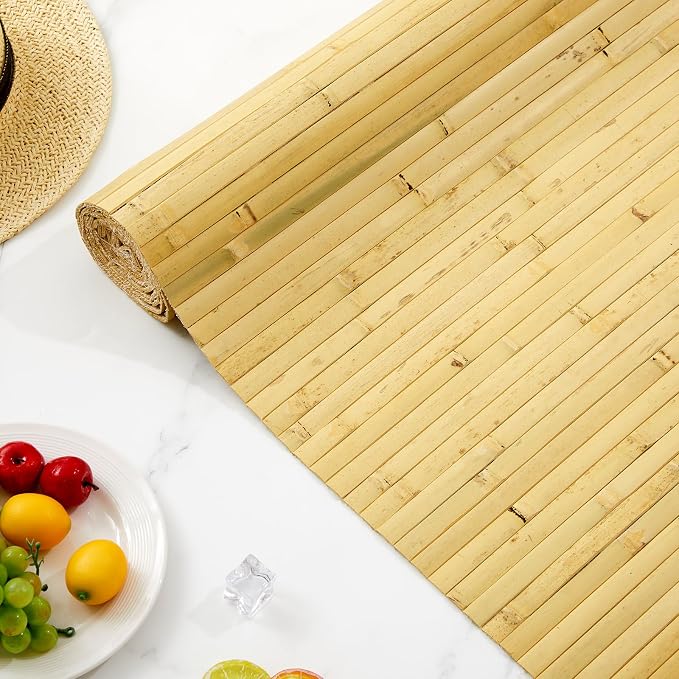 Juexica 2 Pcs Natural Bamboo Wall Panel - Image 6