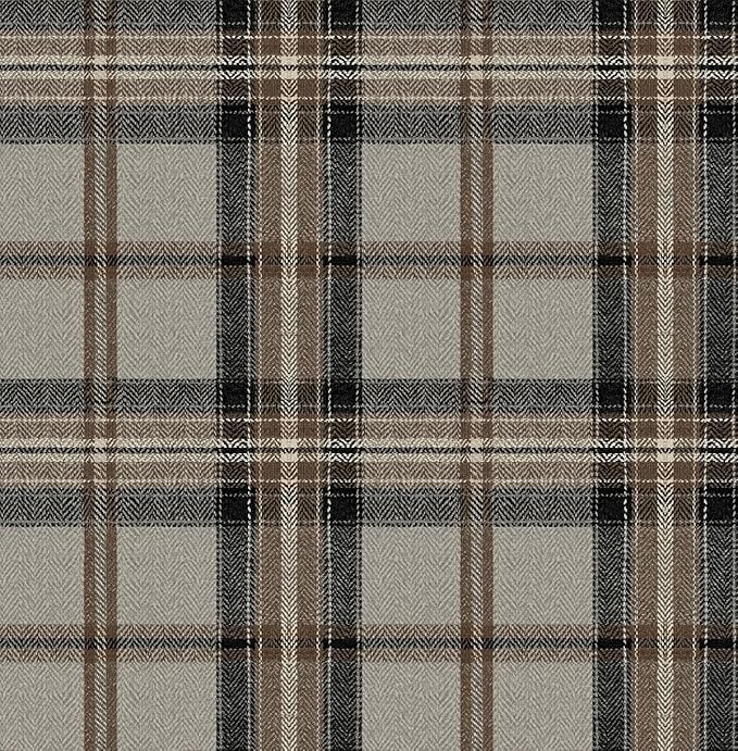 NextWall Harry & Grace Herringbone Plaid Premium Matte Non-Woven Peel and Stick by NextWall