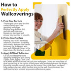 Roman PRO-880 Wallpaper Adhesive & Paste - Image 3