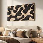 Large Framed 3D Abstract Wall Art - Image 5