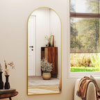 XRAMFY 56" x21 Arched Full Length Mirror Floor Mirrors - Image 3